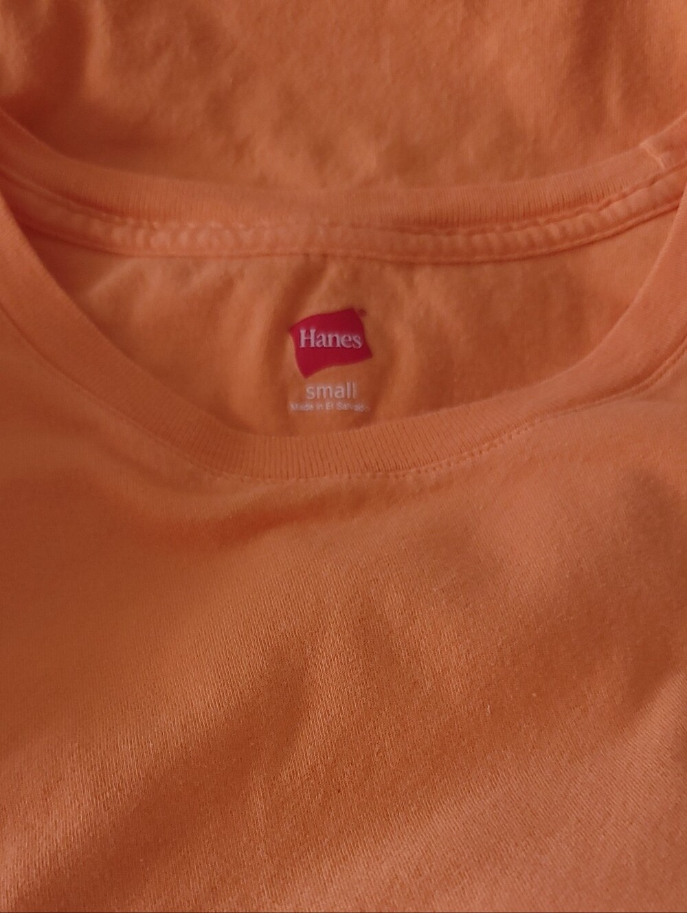 Hanes basic orange tee - Picture 3 of 3